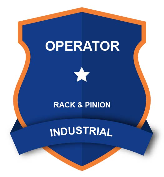 Assessment checklist Star Level 1 for Industrial rack and pinion products