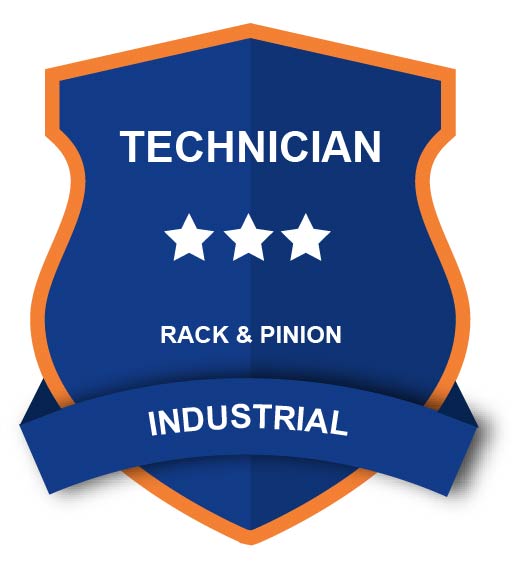 Assessment checklist for Star Level 3 for Industrial rack and pinion products